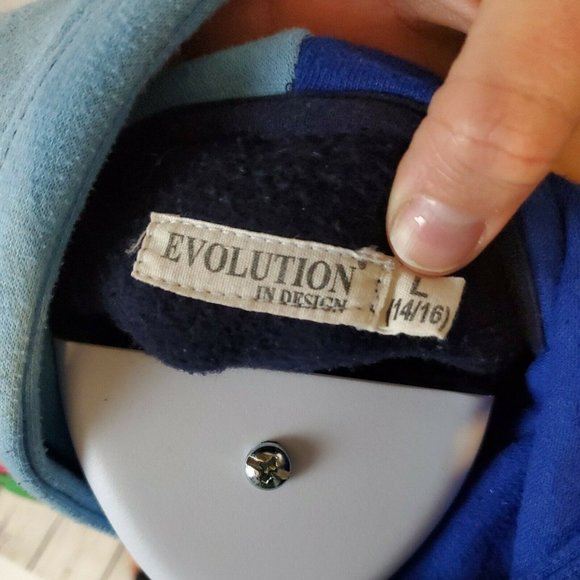 Vintage 90s Fresh Prince of Bel Air Sweatshirt TEEN LARGE Hoodie Hip Hop - Picture 3 of 3